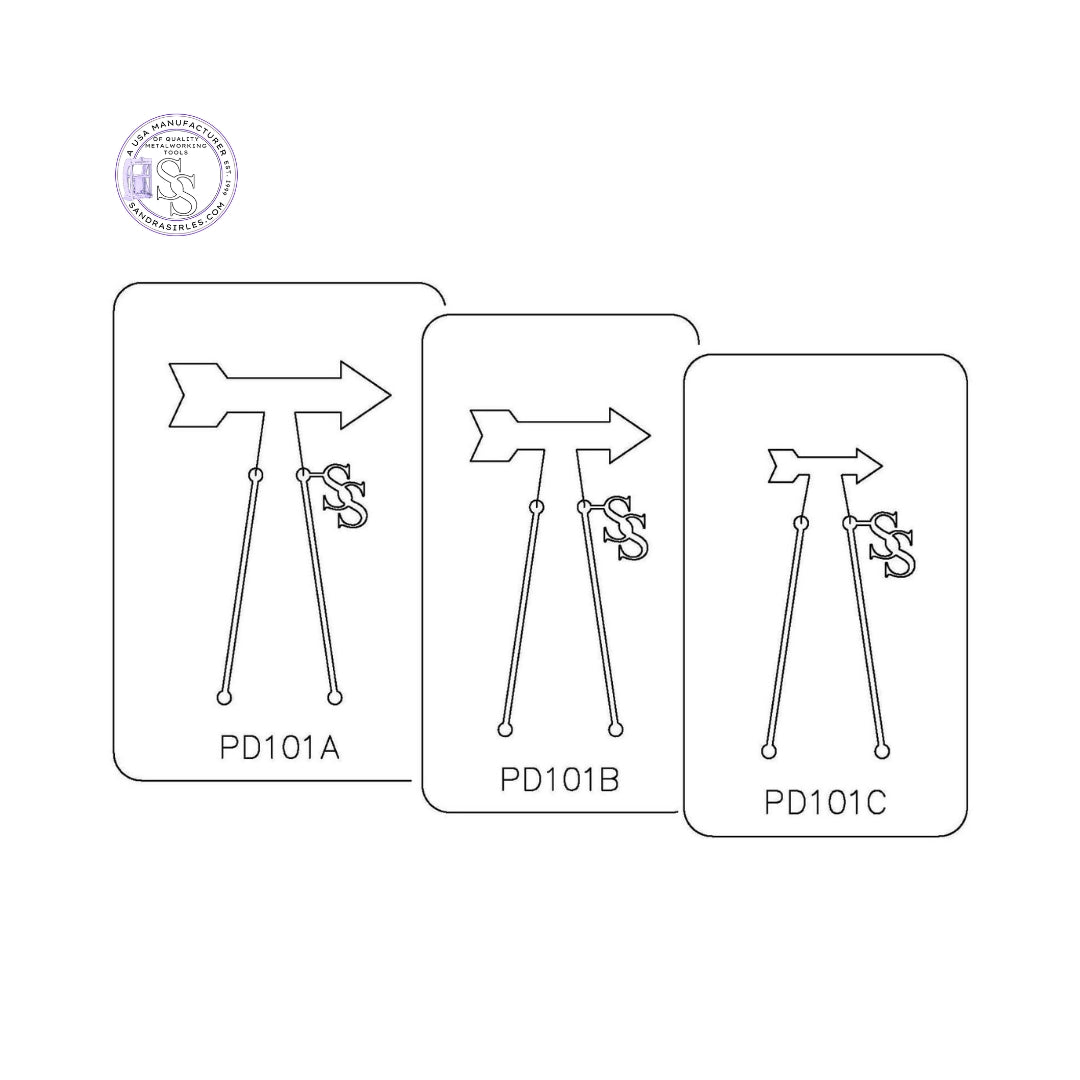 PANCAKE DIE PD101 ARROW